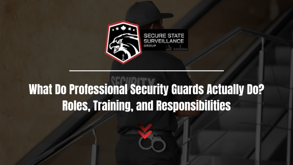 professional security guard